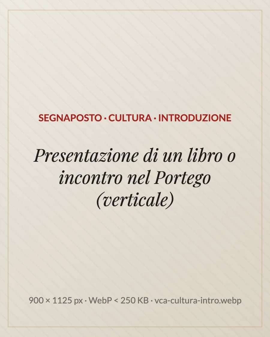 Presentazione di un libro a Villa Correr Agazzi